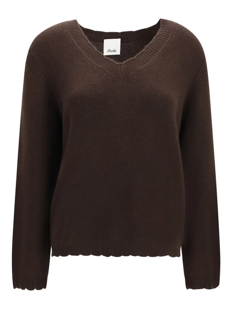 Brown Cashmere Sweater