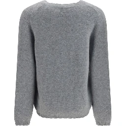 Gray Cashmere Sweater