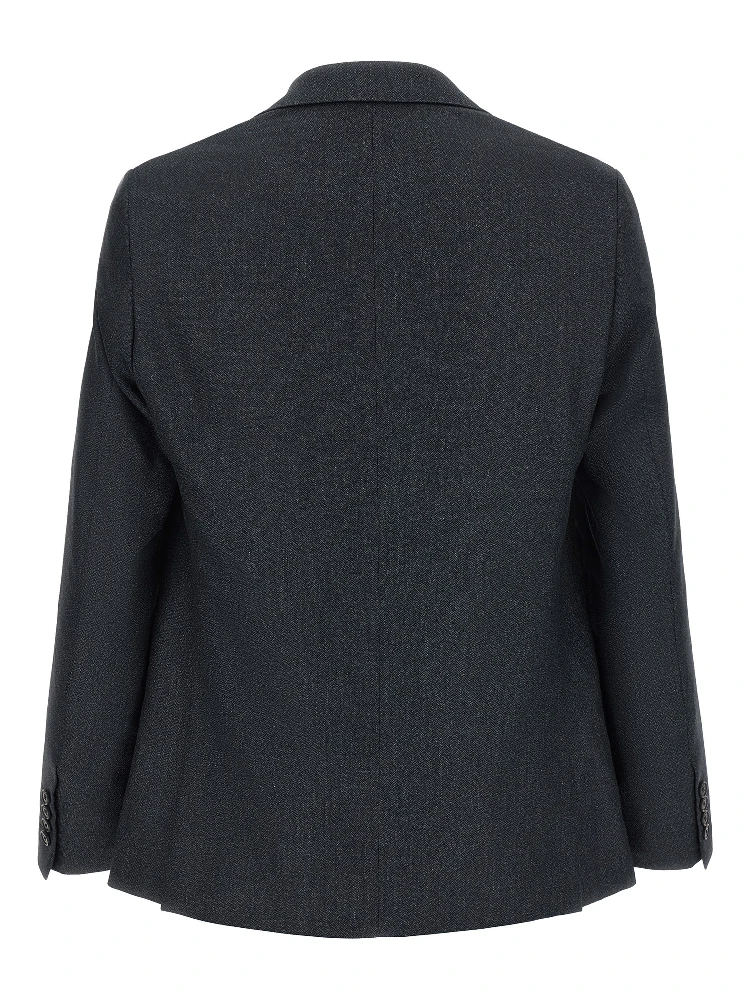 Gray Polyester Two-Piece Suit alternative