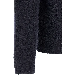 Blue Cashmere Polo Shirt