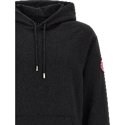 Black Cotton Sweatshirt
