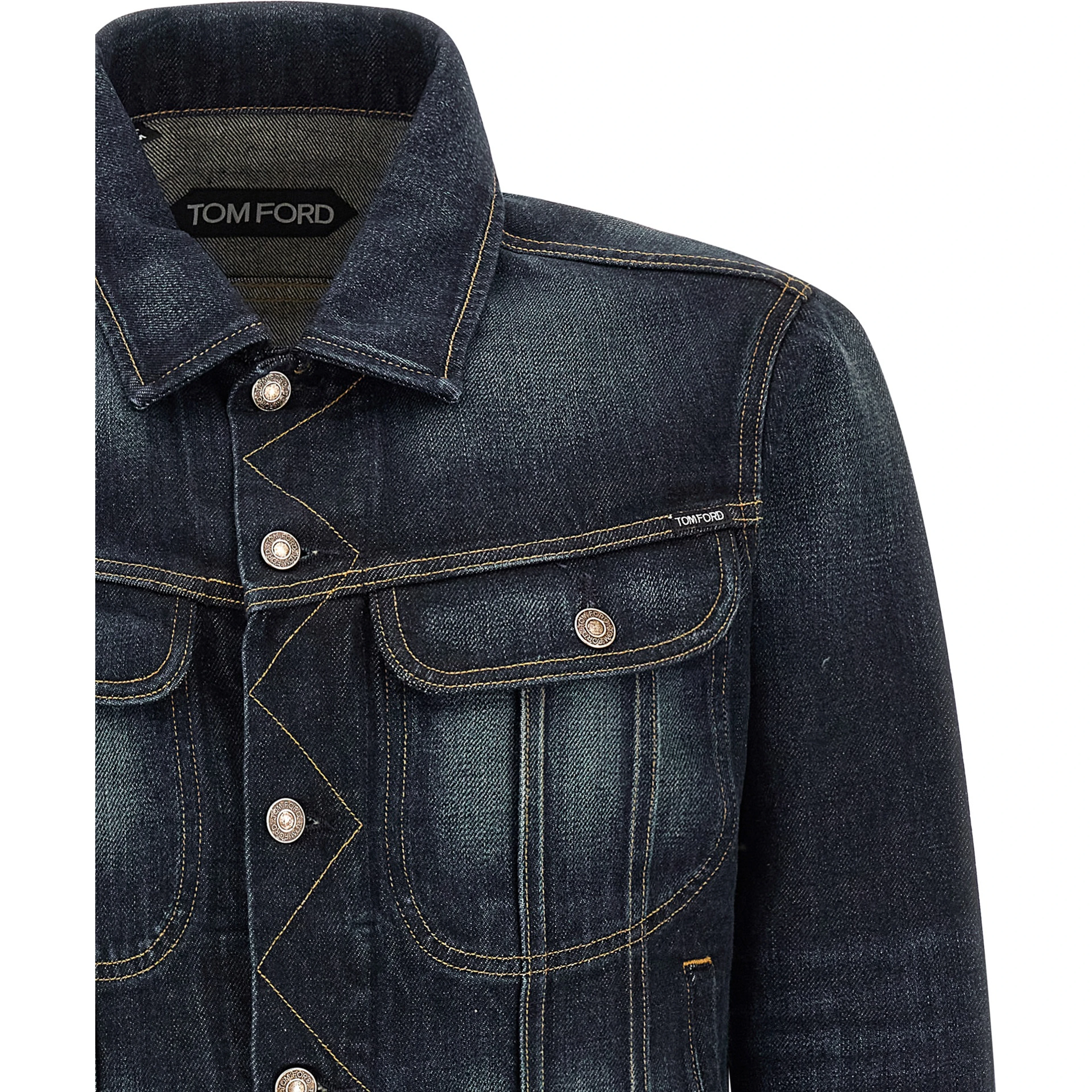 Blue Cotton Denim Jacket