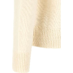 Bicolor Wool Polo Shirt