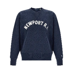 Blue Cotton Sweatshirt