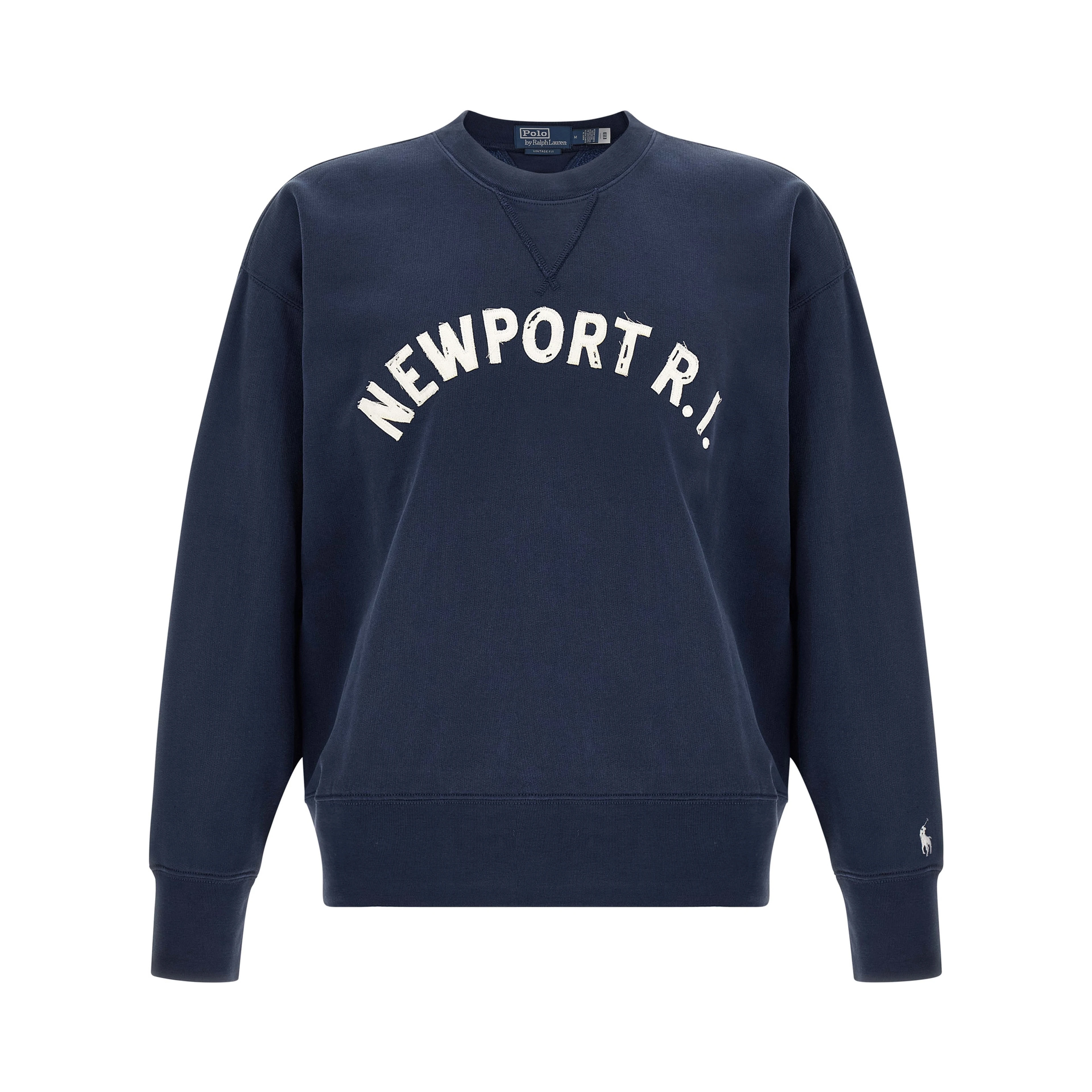 Blue Cotton Sweatshirt