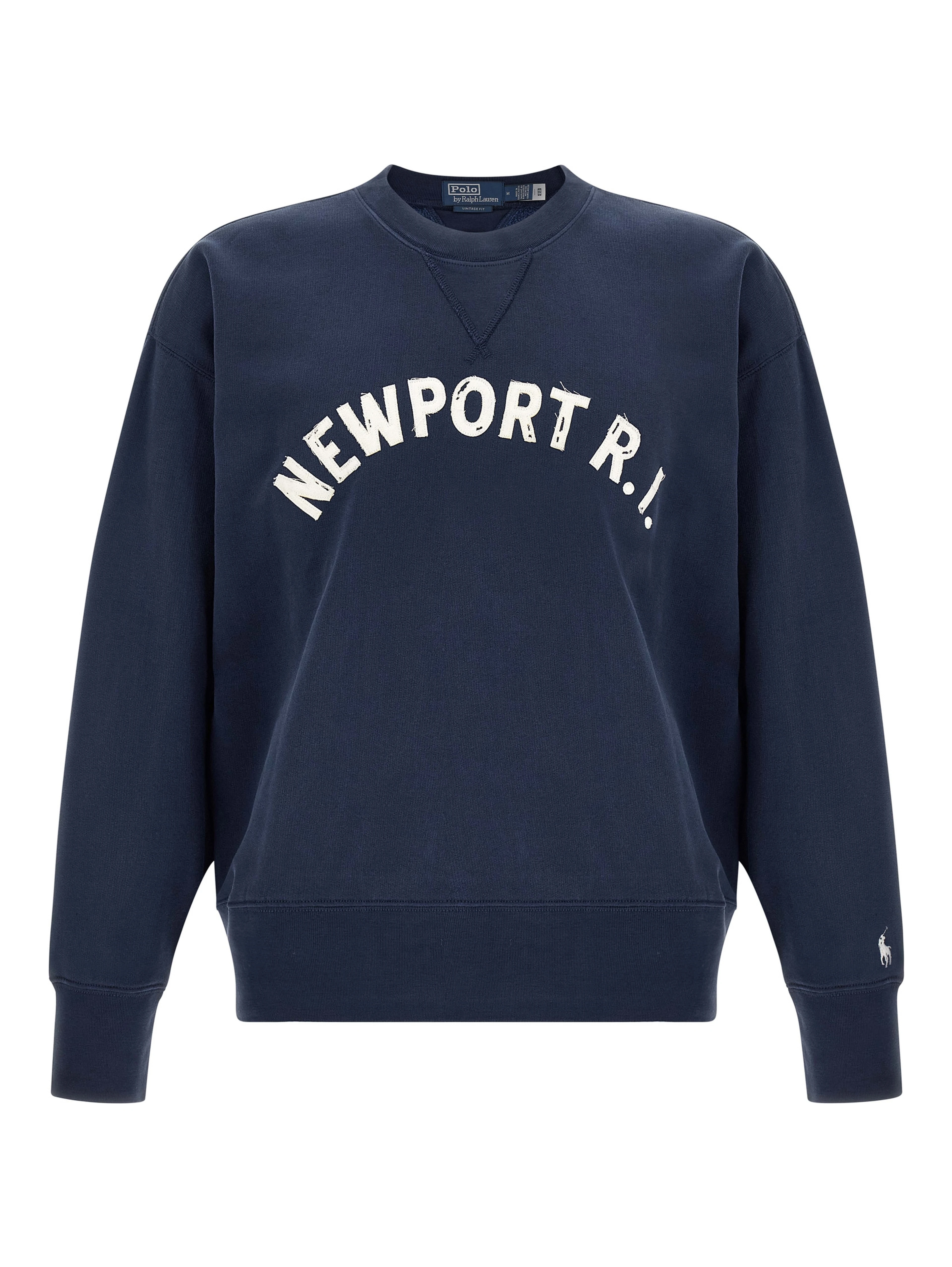 Blue Cotton Sweatshirt