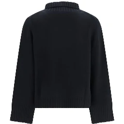 Black Cashmere Turtleneck