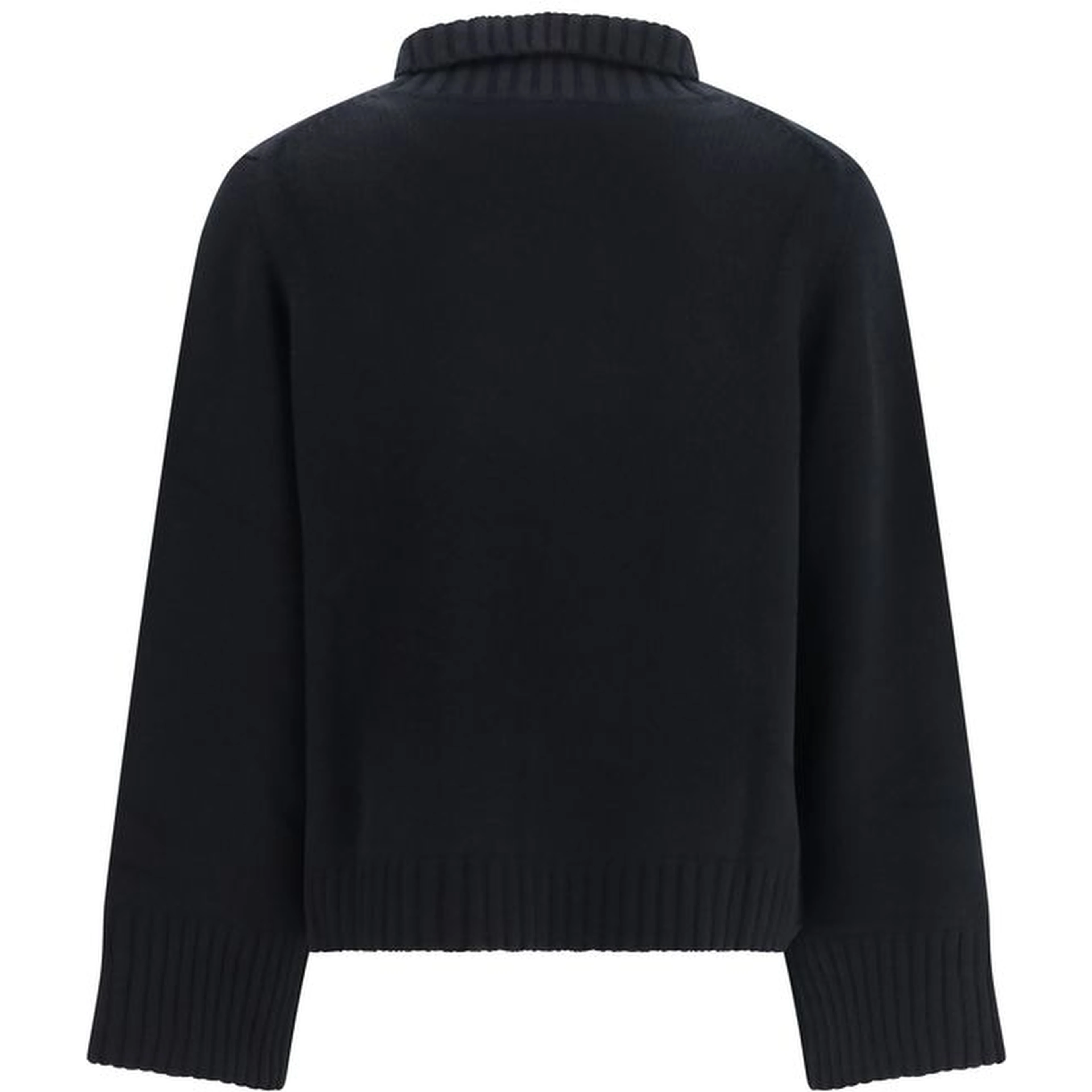 Black Cashmere Turtleneck