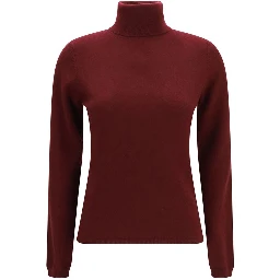 Bordeaux Cashmere Turtleneck