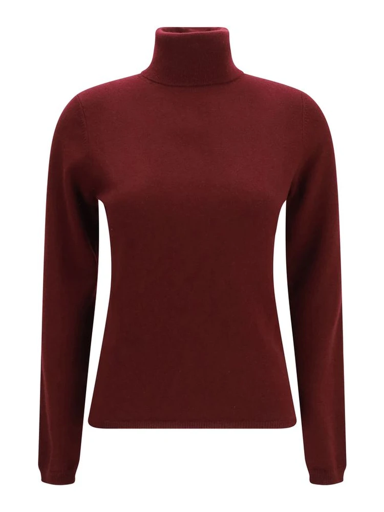 Bordeaux Cashmere Turtleneck