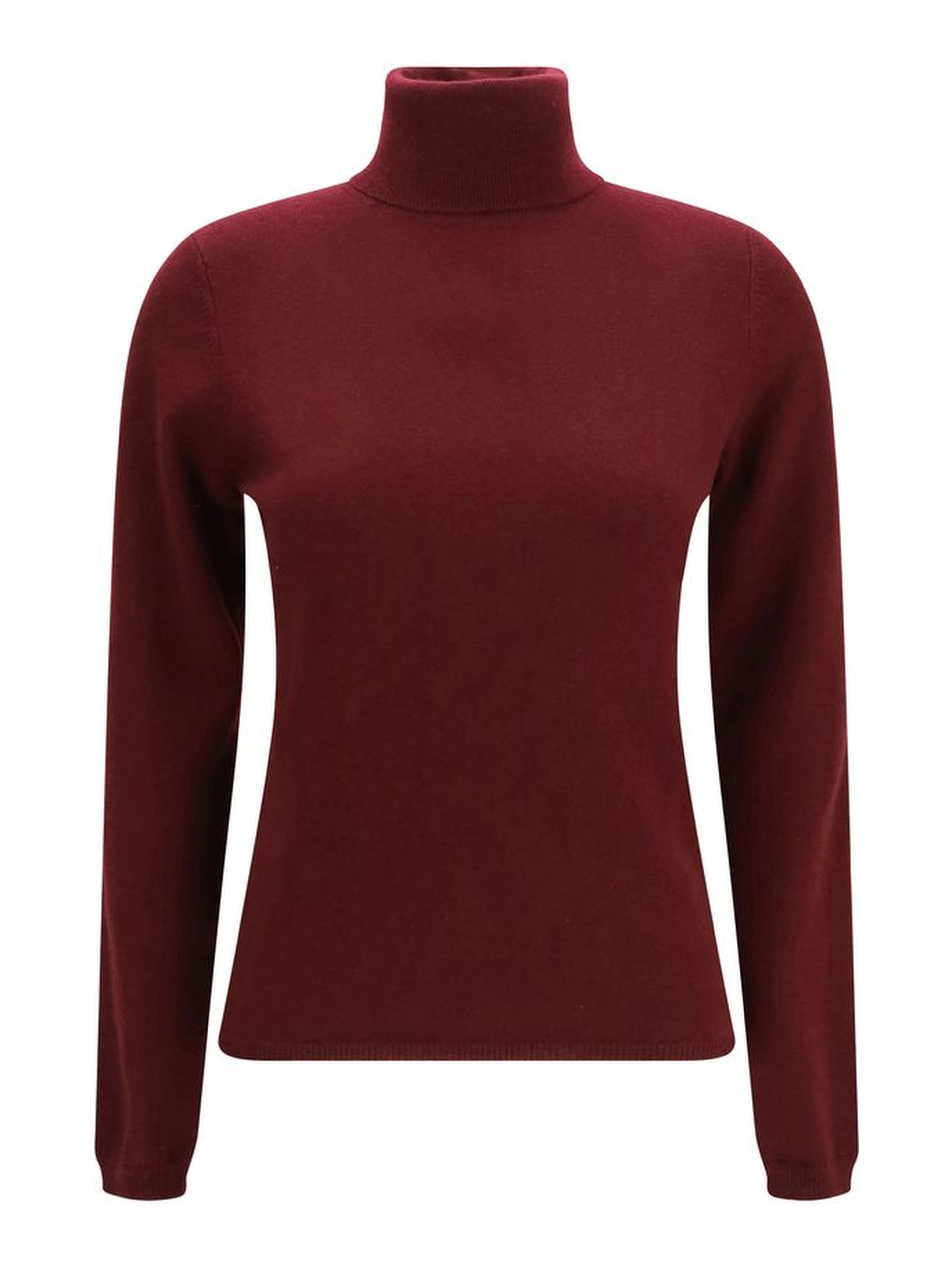Bordeaux Cashmere Turtleneck