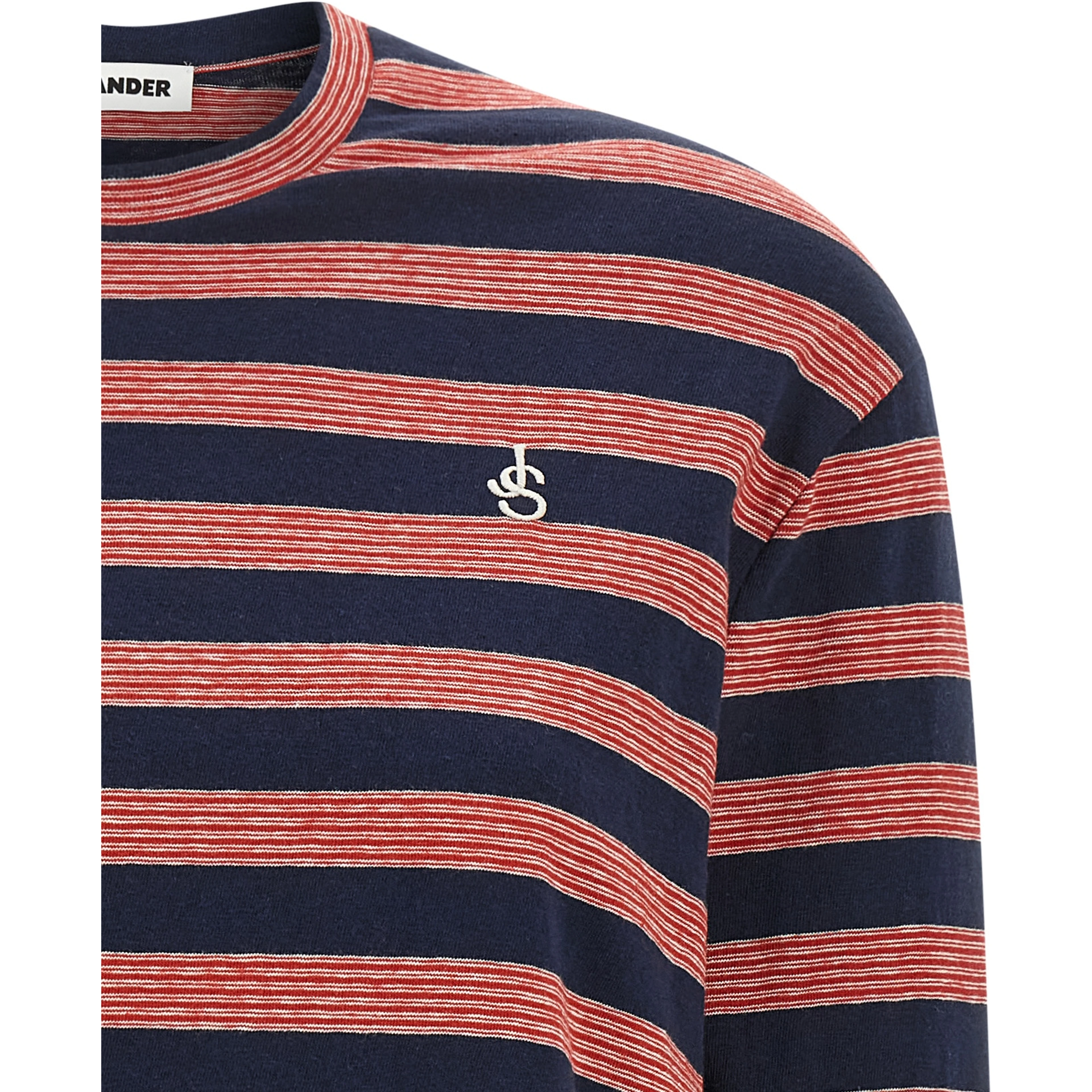 Multicolor Cotton Long Sleeve T-Shirt