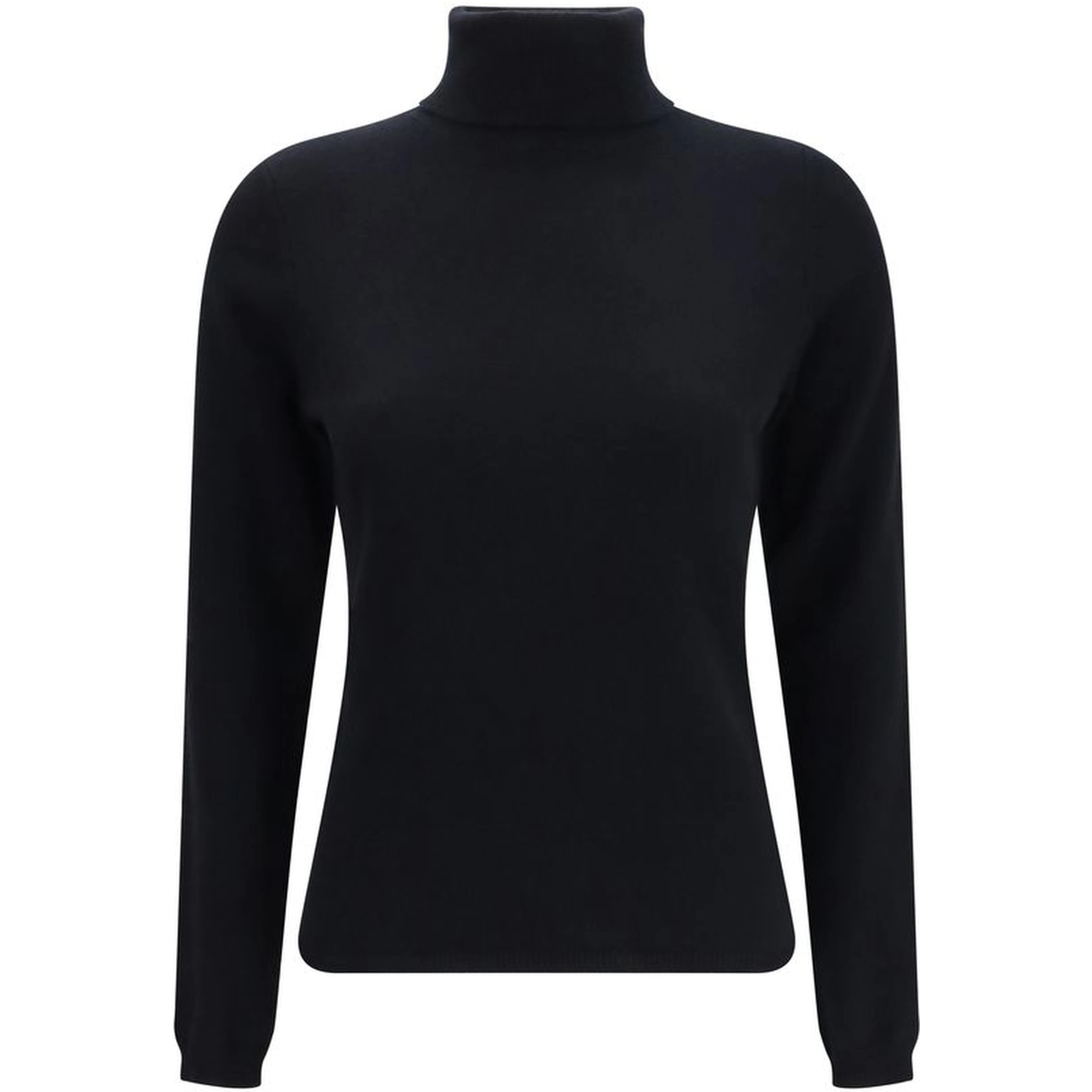 Blue Cashmere Turtleneck