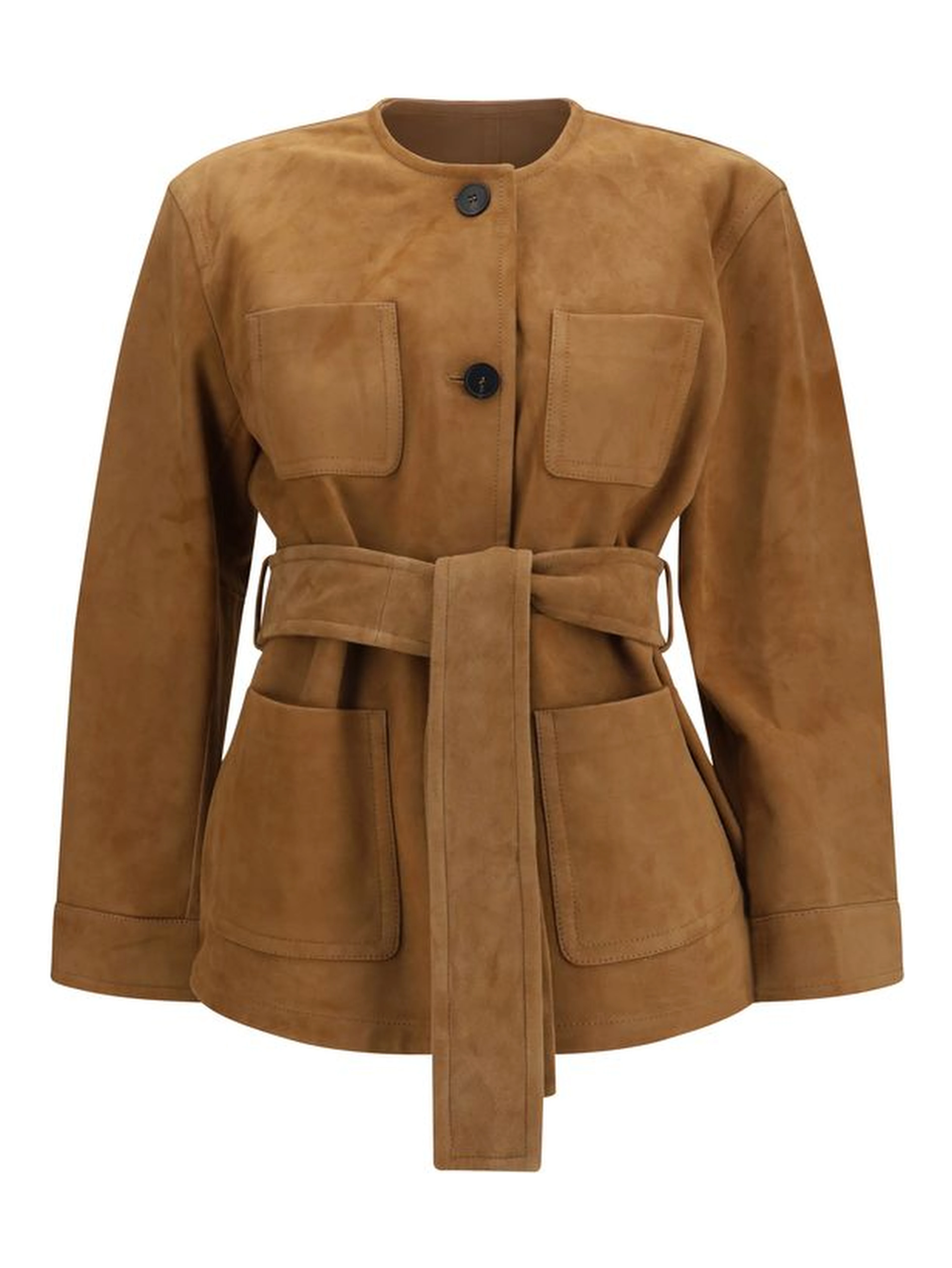 Brown Lamb Leather Leather Jacket
