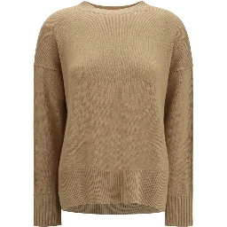 Beige Cashmere Sweatshirt