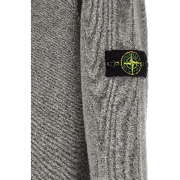Gray Virgin Wool Cardigan