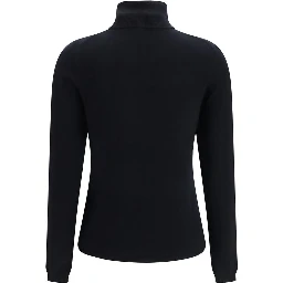 Blue Cashmere Turtleneck