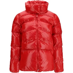 Multicolor Polyamide Full-Length Jacket