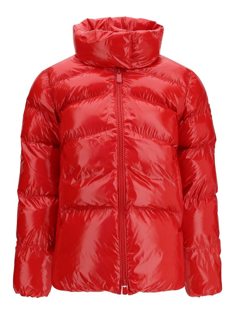 Multicolor Polyamide Full-Length Jacket