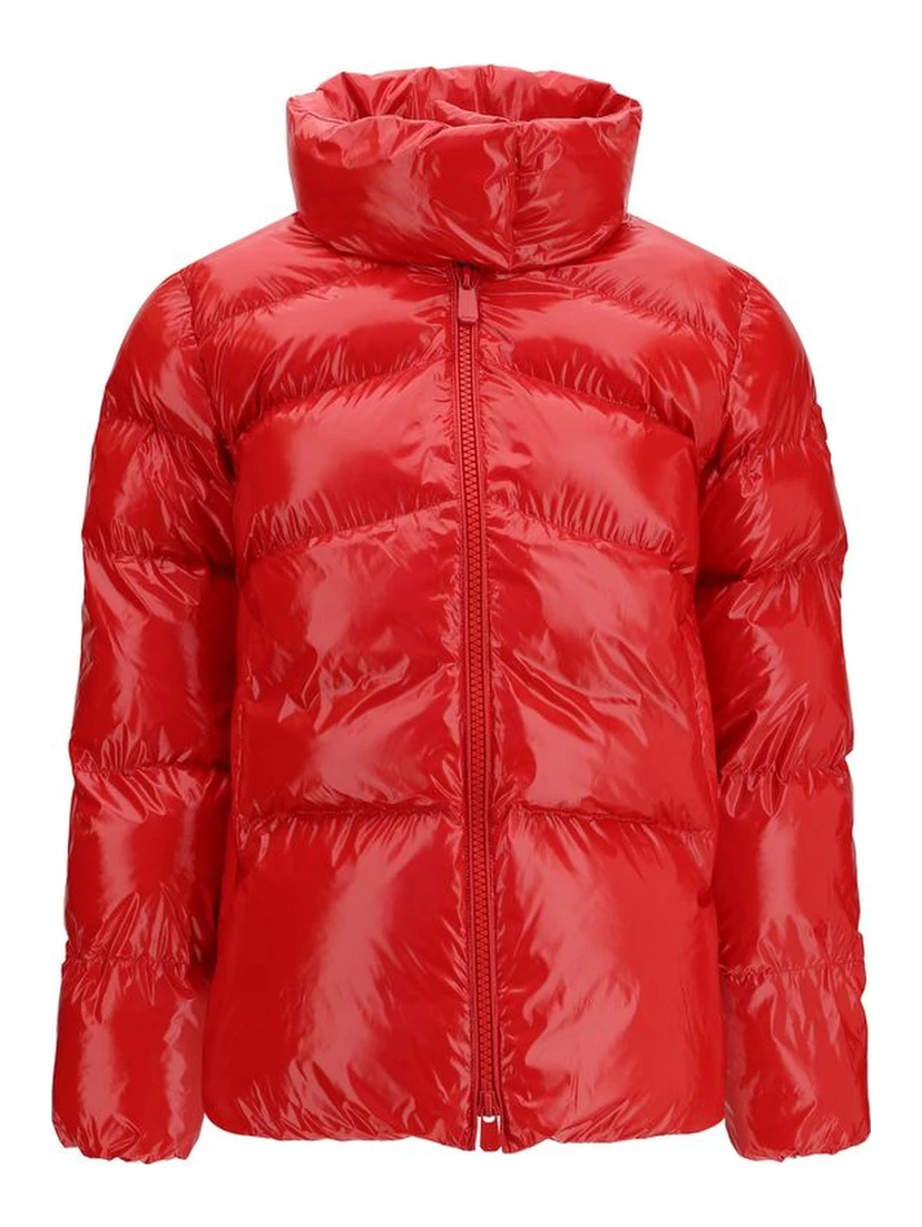 Multicolor Polyamide Full-Length Jacket