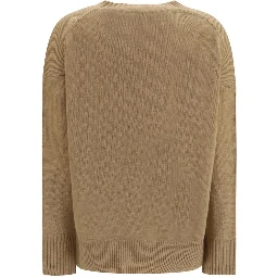 Beige Cashmere Sweatshirt