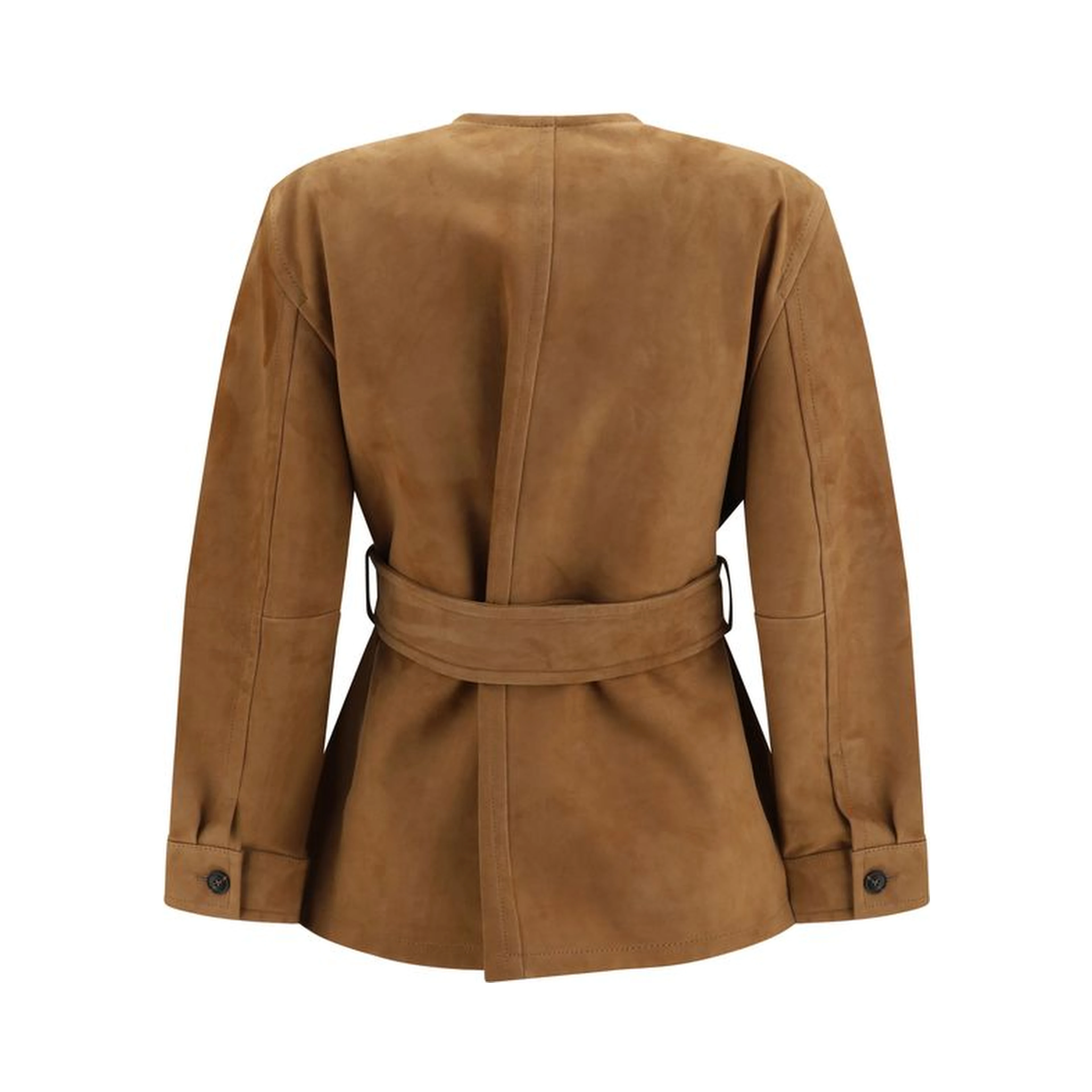 Brown Lamb Leather Leather Jacket