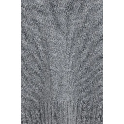 Gray Cashmere Turtleneck