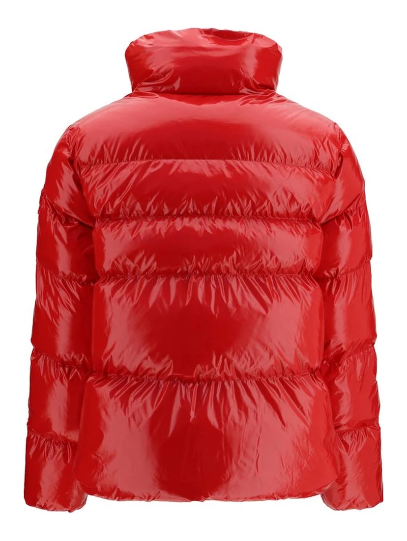 Multicolor Polyamide Full-Length Jacket