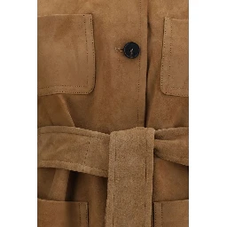 Brown Lamb Leather Leather Jacket