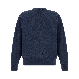 Blue Cotton Sweatshirt