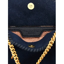 Blue Polyamide Crossbody Bag