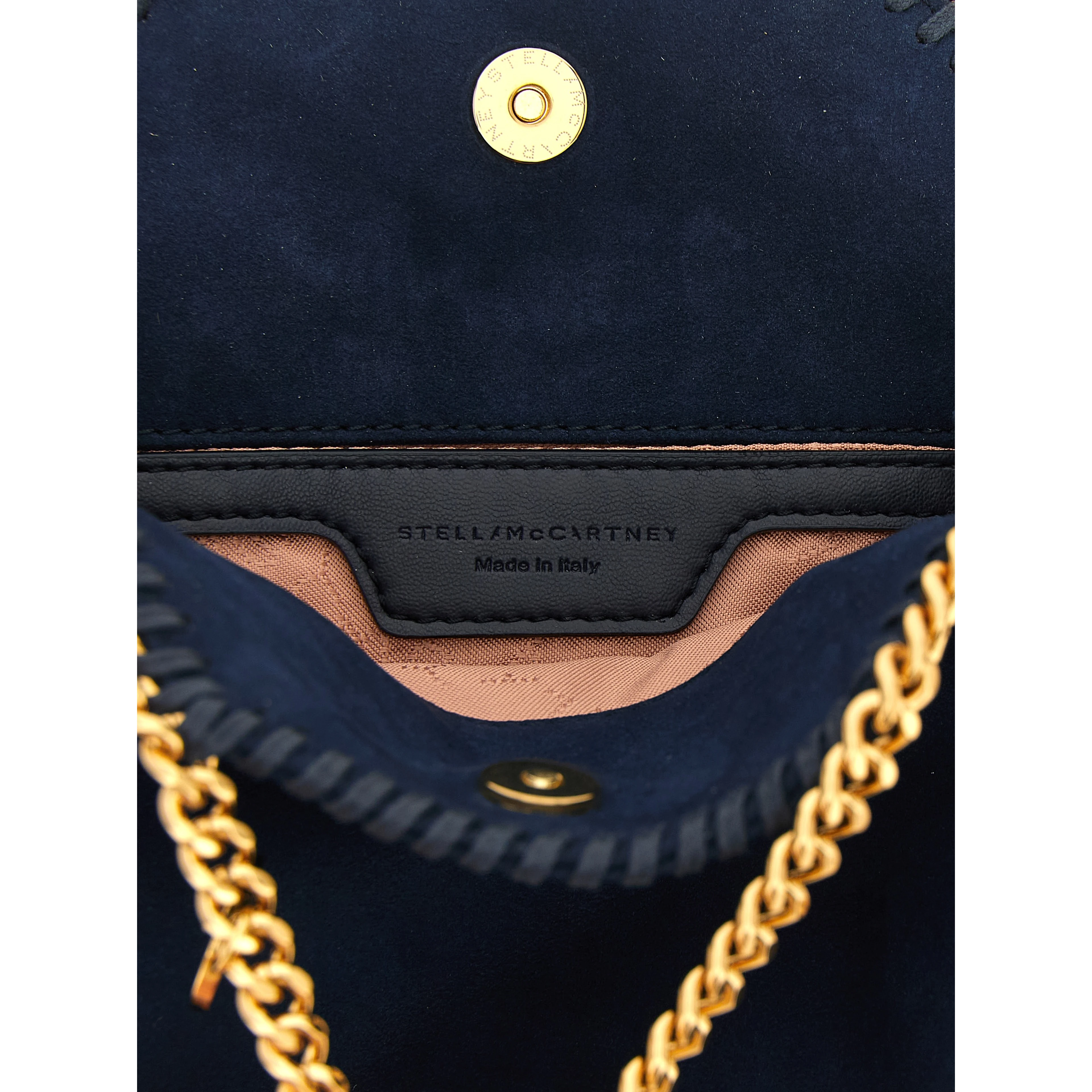 Blue Polyamide Crossbody Bag