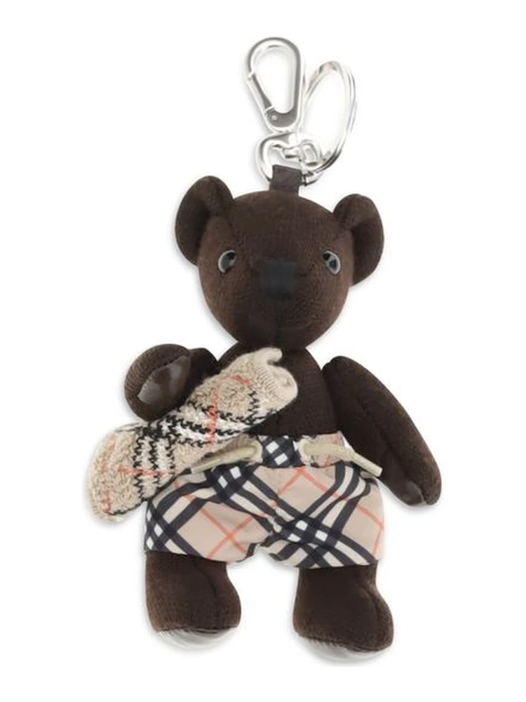 Brown Wool Oves Aries Keychain
