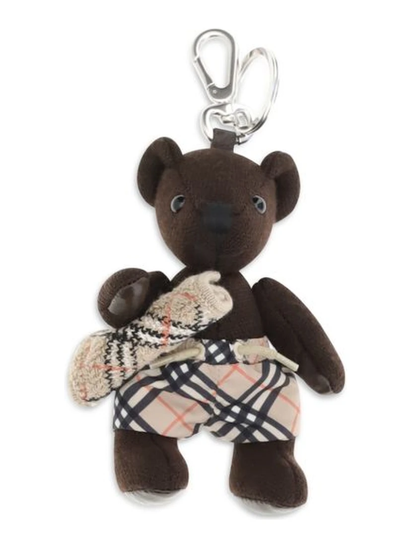 Brown Wool Oves Aries Keychain