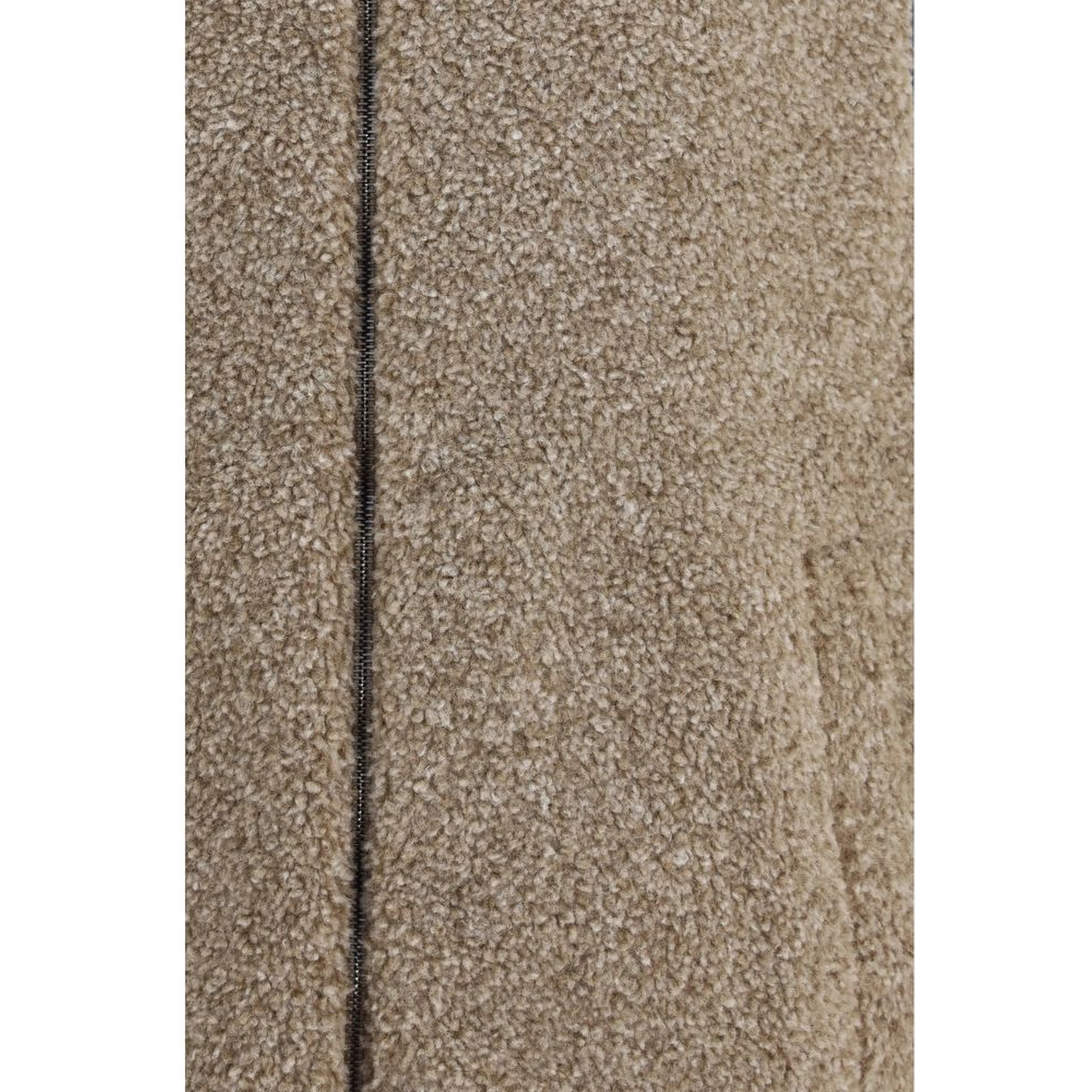 Beige Polyester Sleeveless Jacket
