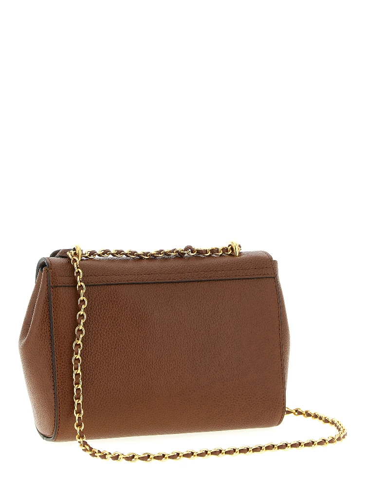 Brown Bovine Leather Shoulder Bag alternative
