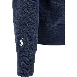 Blue Cotton Sweatshirt
