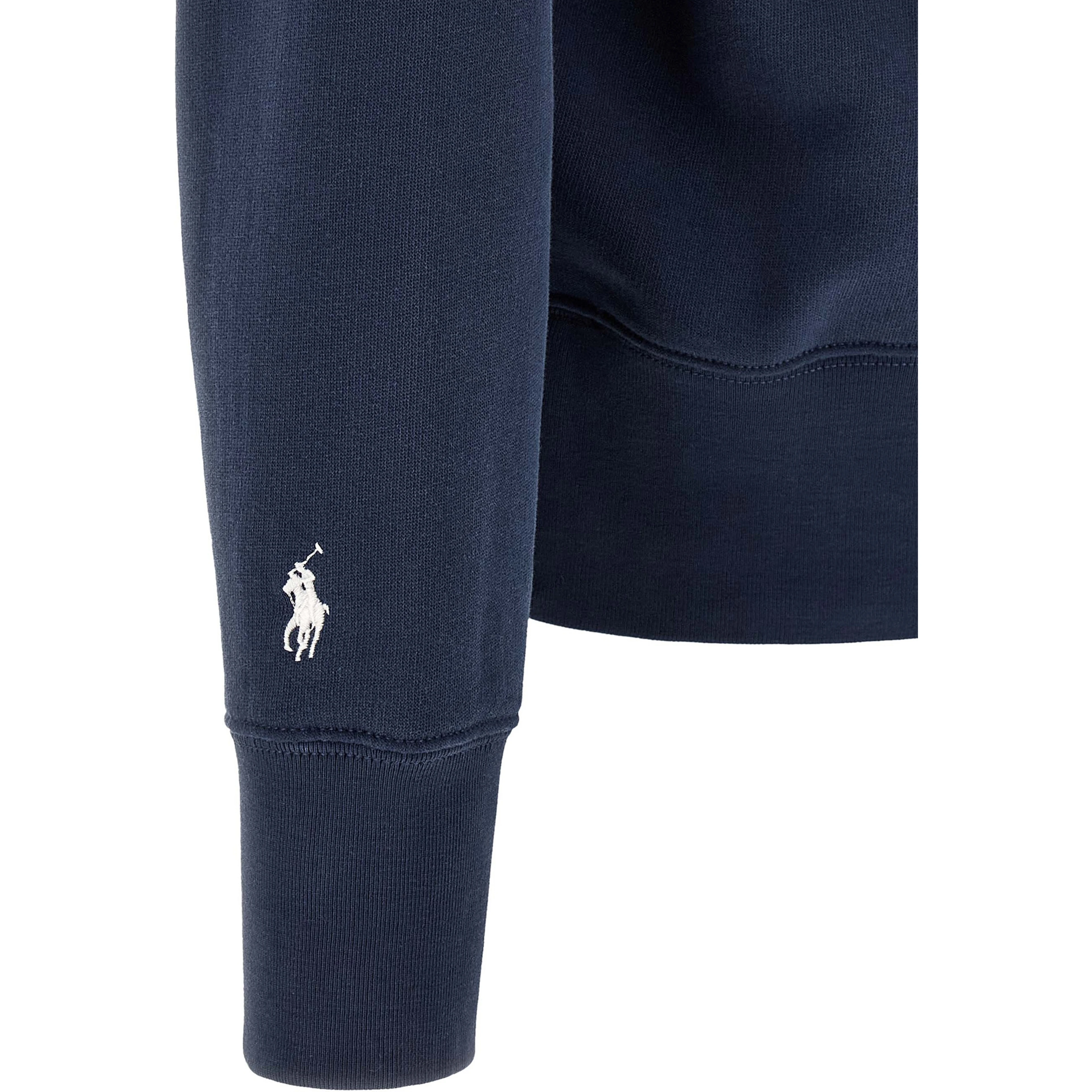 Blue Cotton Sweatshirt