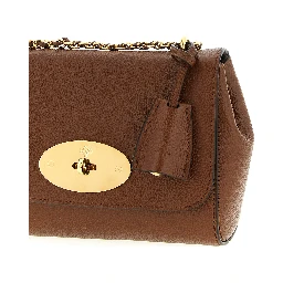 Brown Bovine Leather Shoulder Bag