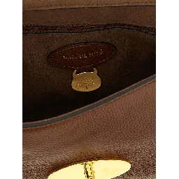Brown Bovine Leather Shoulder Bag