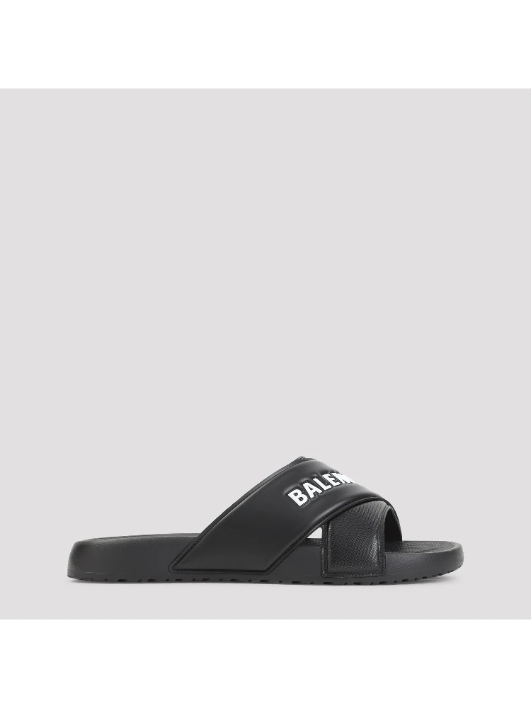 Balenciaga Sporty Pool Slides