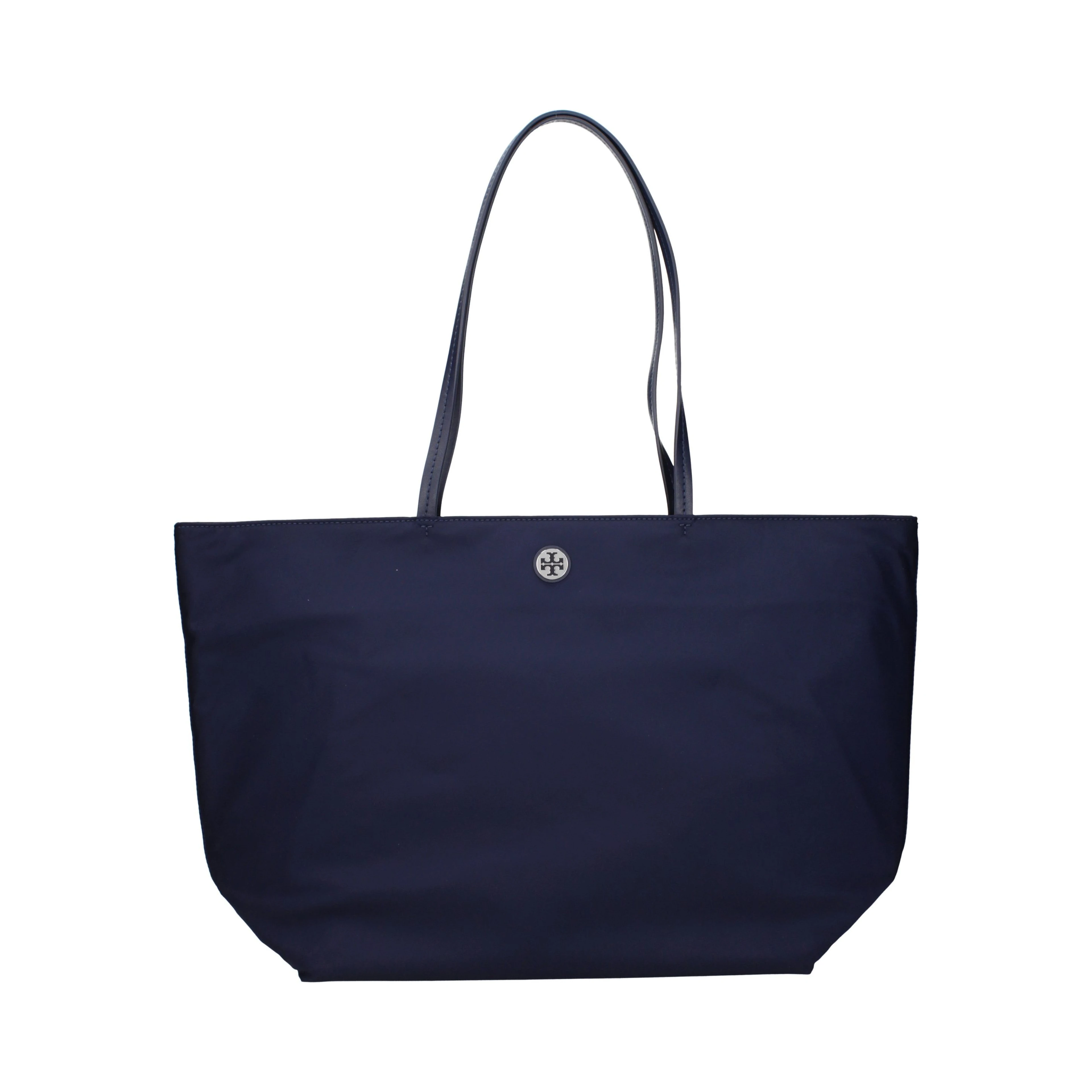 Blue Fabric Shoulder Bag