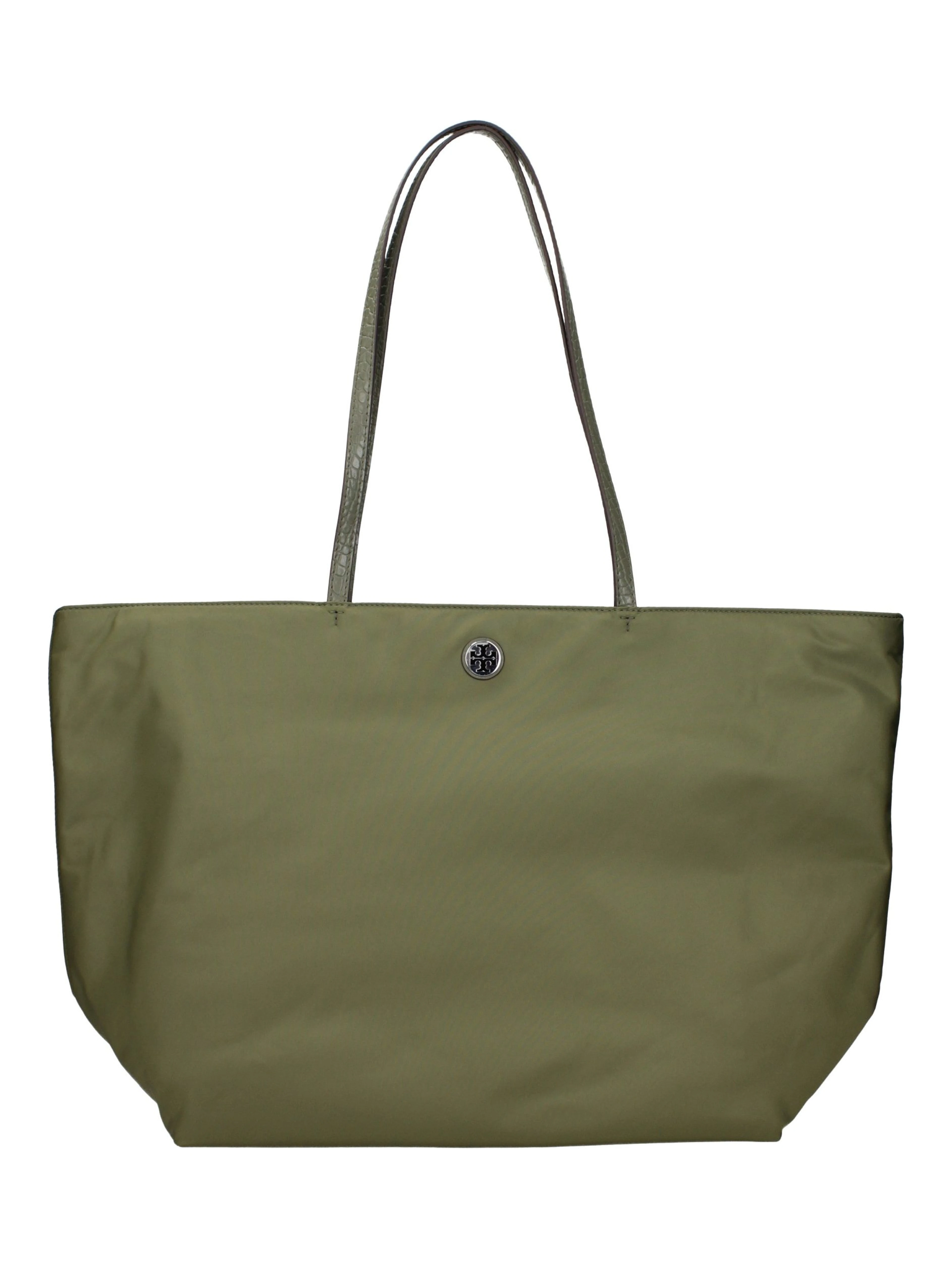 Green Fabric Shoulder Bag