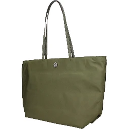 Green Fabric Shoulder Bag