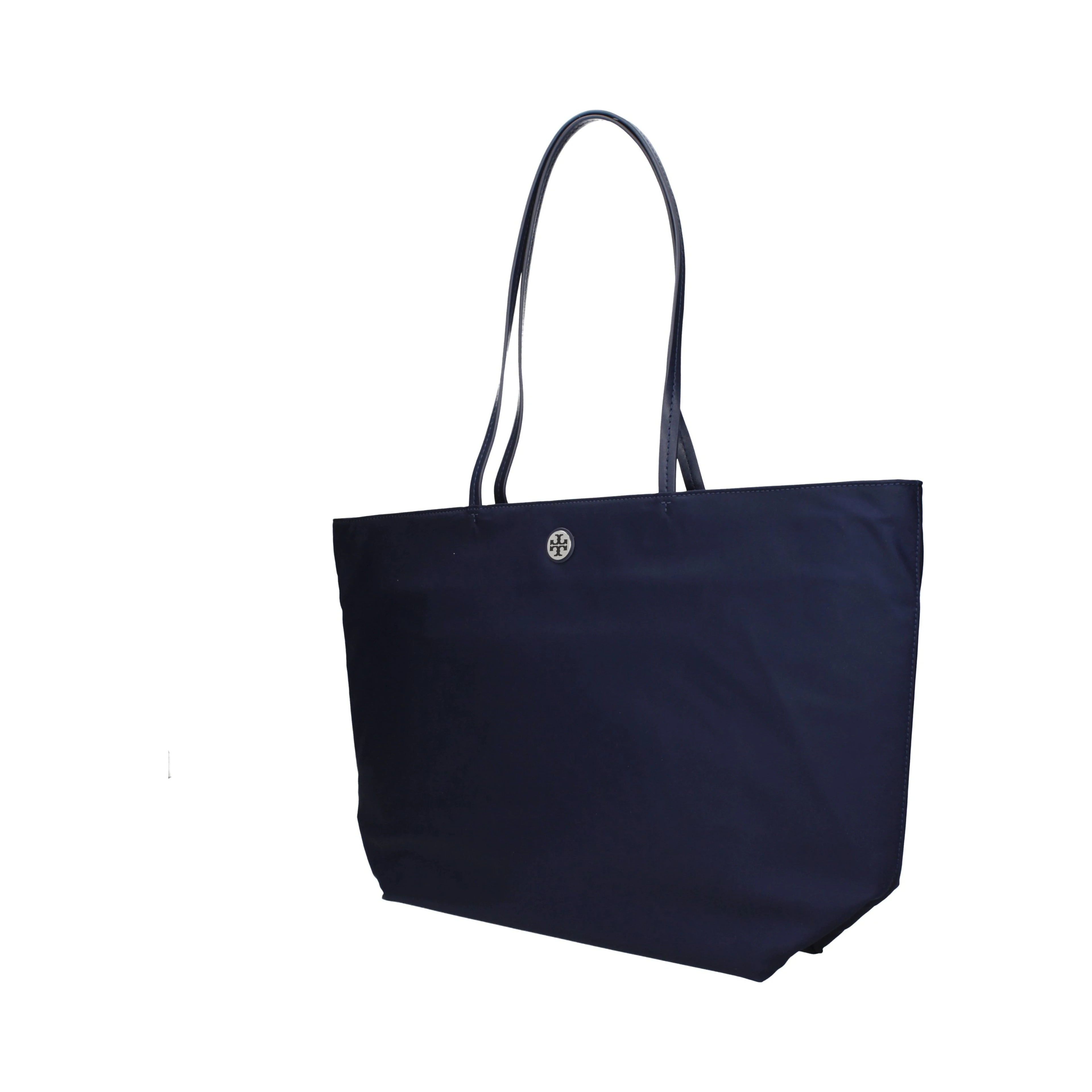 Blue Fabric Shoulder Bag