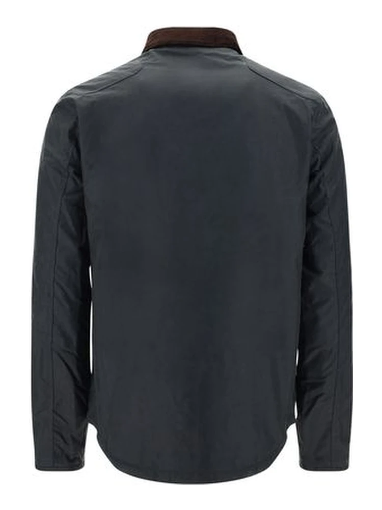 Black Cotton Full-Length Jacket alternative