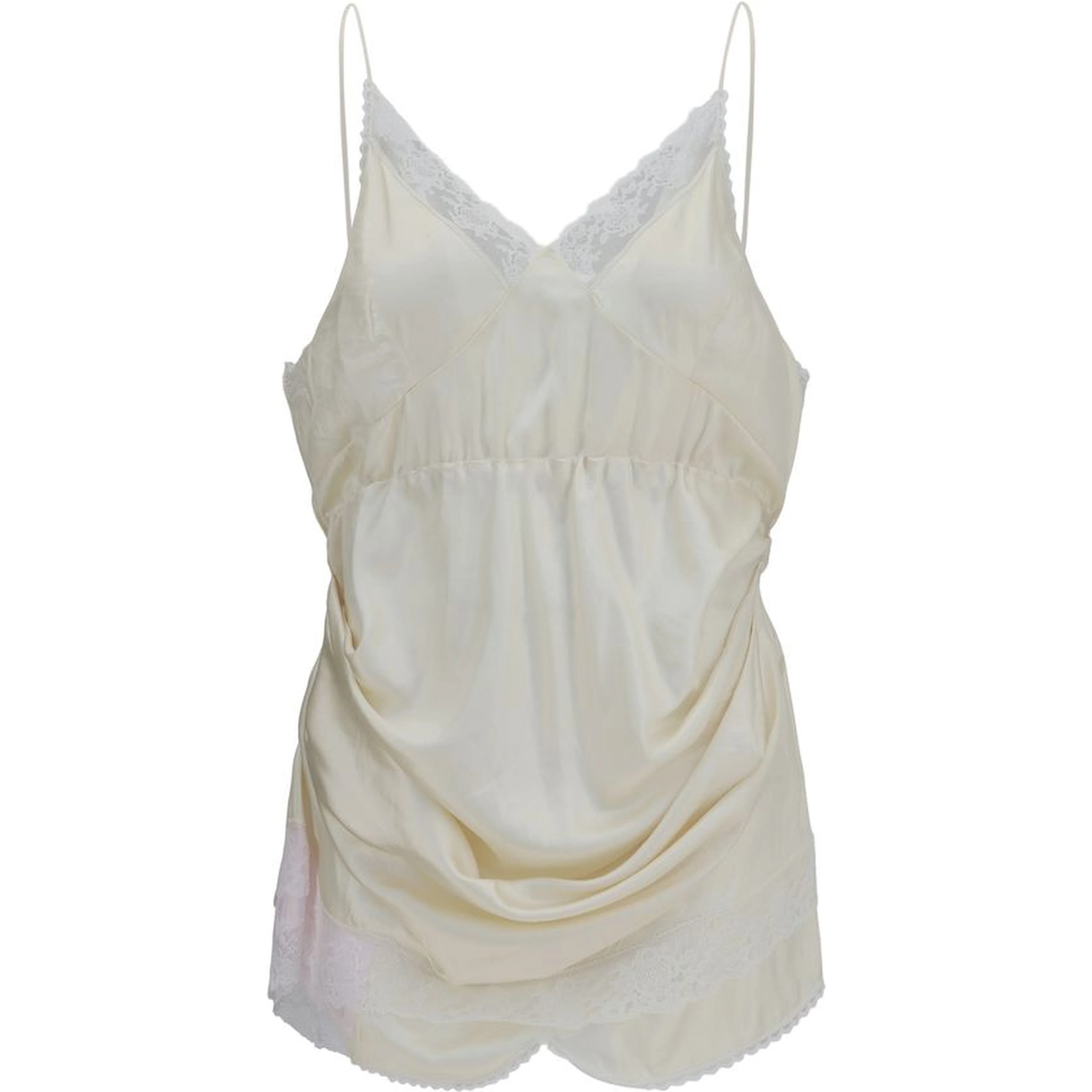 Beige Viscose Cocktail Dress