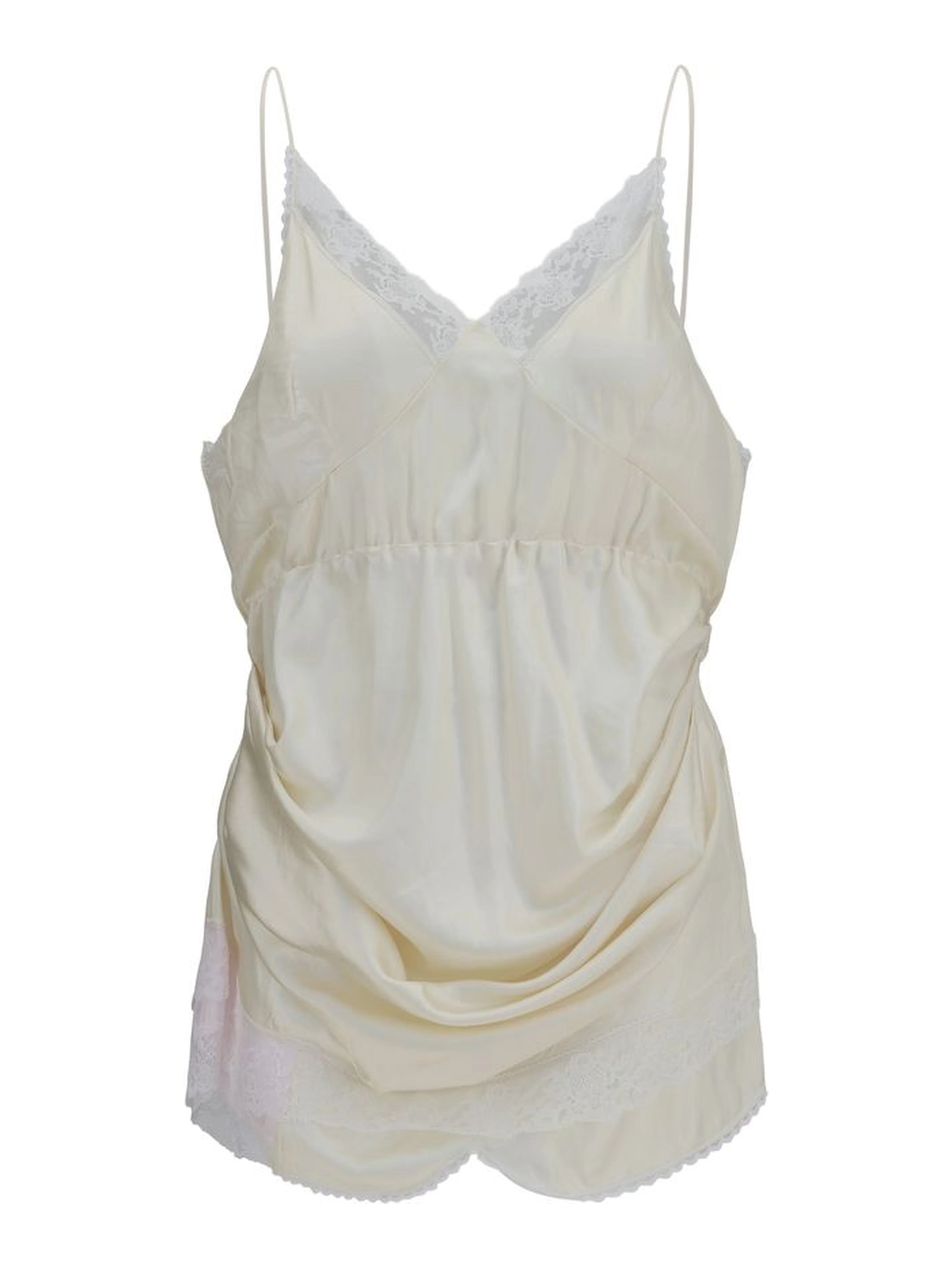 Beige Viscose Cocktail Dress