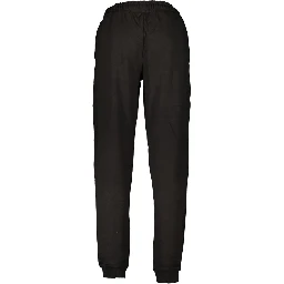 Black Cotton Men's Trousers