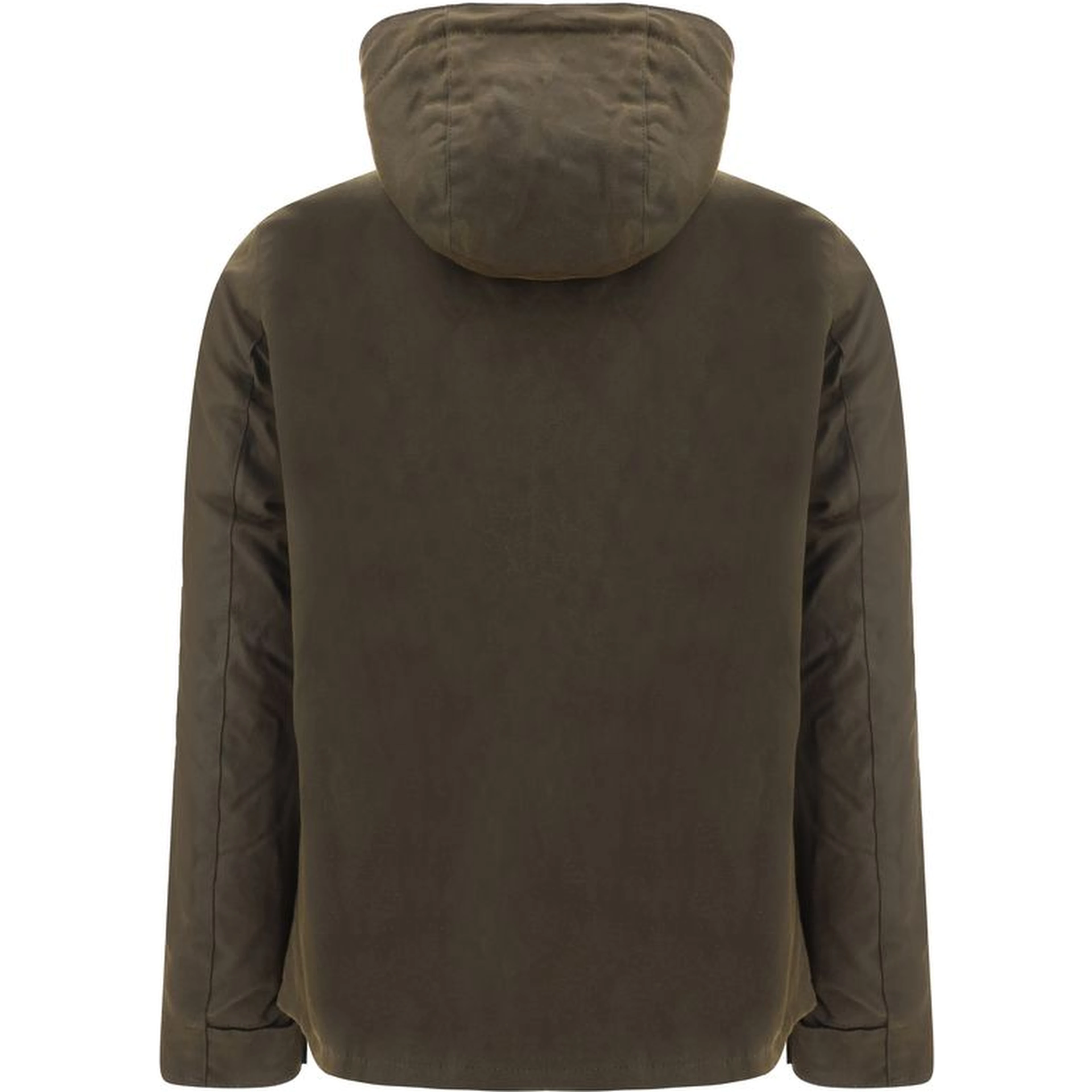 Bicolor Cotton Shell Jacket